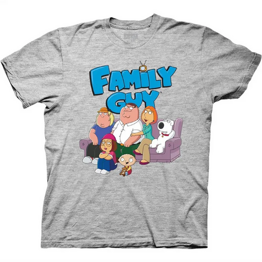 Men's Family Guy Group Logo T-Shirt