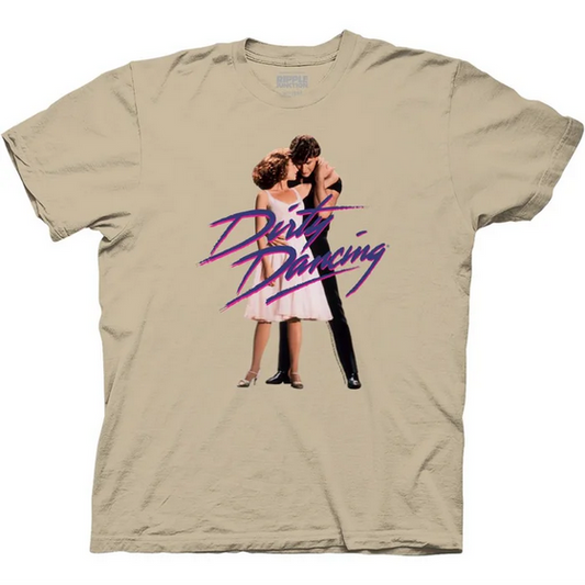 Men's Dirty Dancing Logo With Johnny And Baby T-Shirt