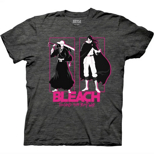 Men's BLEACH: Thousand-Year Blood War Pink Ichigo And Yhwach T-Shirt