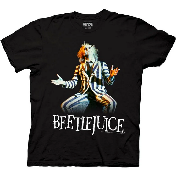 Men's Beetlejuice Sitting T-Shirt