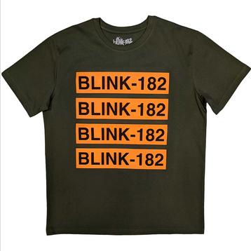 Men's Blink-182 Repeat Logo T-Shirt