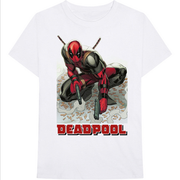 Men's Marvel Deadpool Bullet T-Shirt