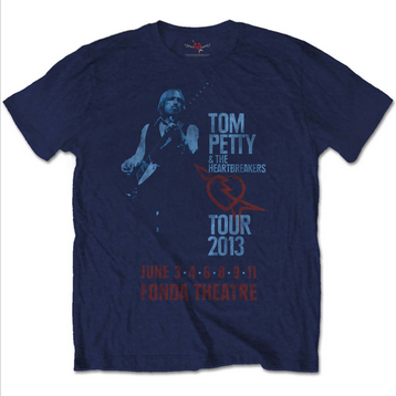 Men's Tom Petty & The Heartbreakers Fonda Theatre T-Shirt