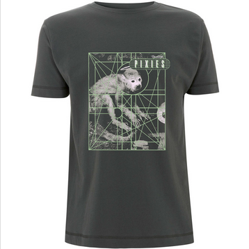 Dicontinued Men's Pixies Monkey Grid T-Shirt