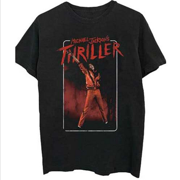 Men's Michael Jackson Thriller - Red - T-Shirt