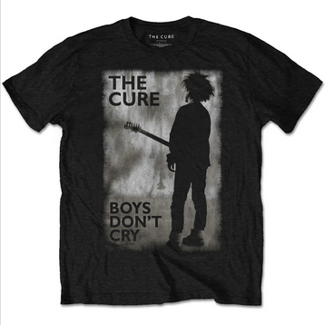 Men's The Cure B&W Boys Don't Cry T-Shirt