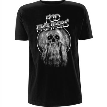 Men's Foo Fighters Bearded Skull T-Shirt