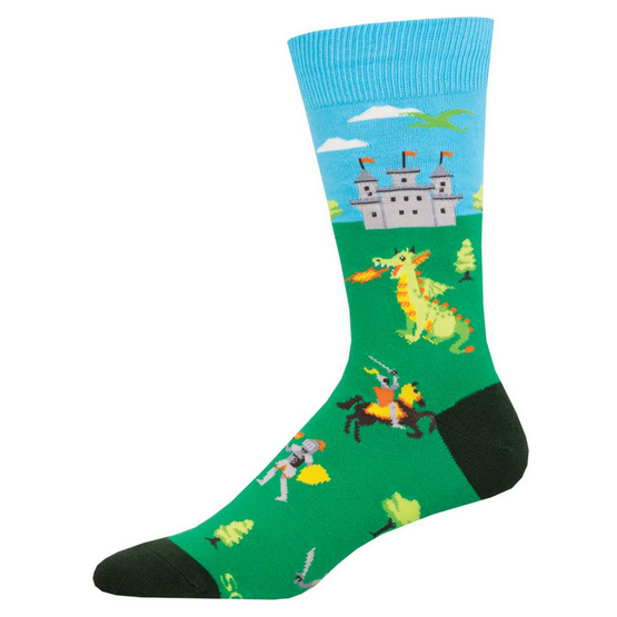 Men's Just Slay Dragon Crew Socks