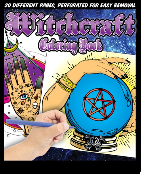 Witchcraft Coloring Book