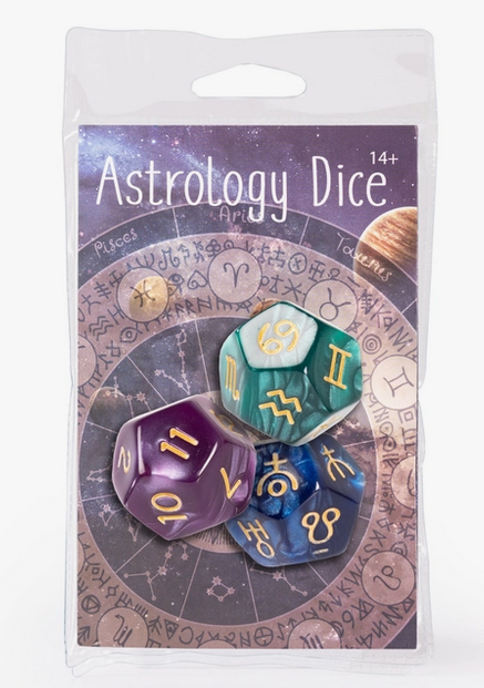 Astrology Dice Set