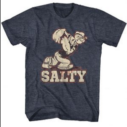 Men's Popeye Salty T-Shirt