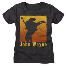 Men's John Wayne Rearing Horse T-Shirt