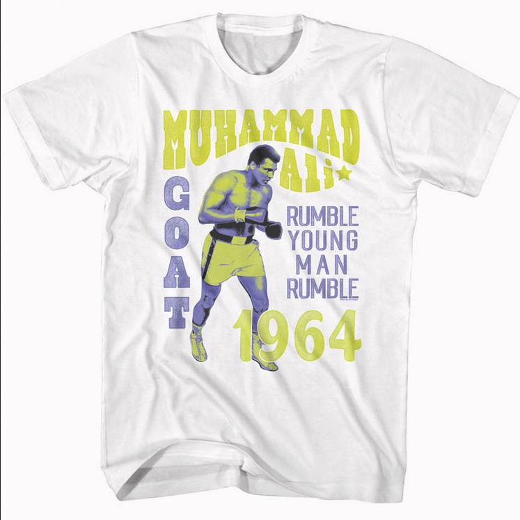 Men's Muhammad Ali GOAT Rumble T-Shirt