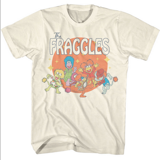 Men's Fraggle Rock The Fraggles Circle T-Shirt