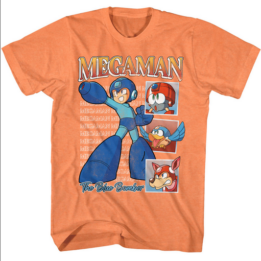 Men's Mega Man The Blue Bomber T-Shirt