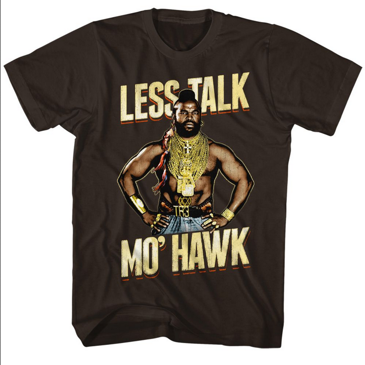 Men's Mr. T Less Hawk Mo' Hawk T-Shirt