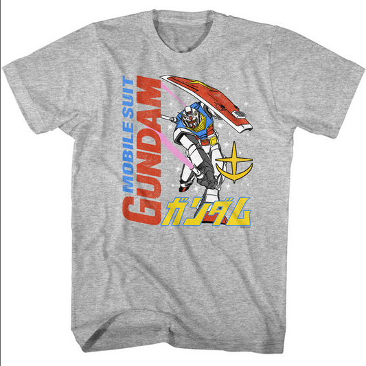 Men's Mobile Suit Gundam Retro Robot T-Shirt