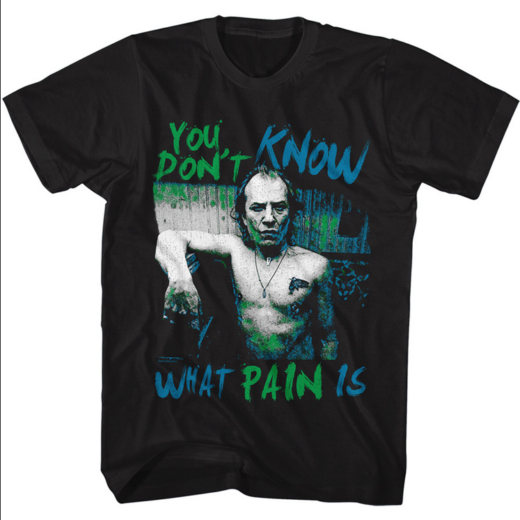 Men's Silence of the Lambs You Don't Know What Pain Is T-Shirt