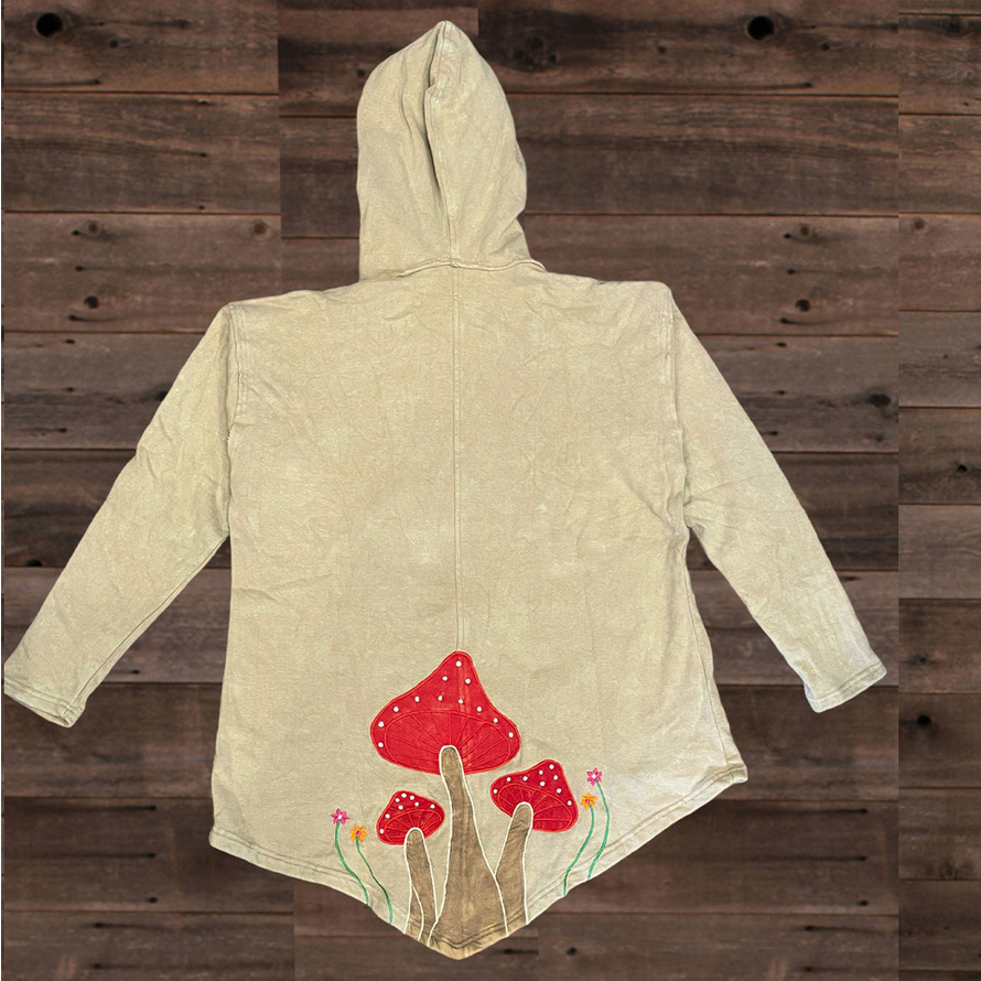 Women's Livin A Good Life Embroidered Point Hoodie