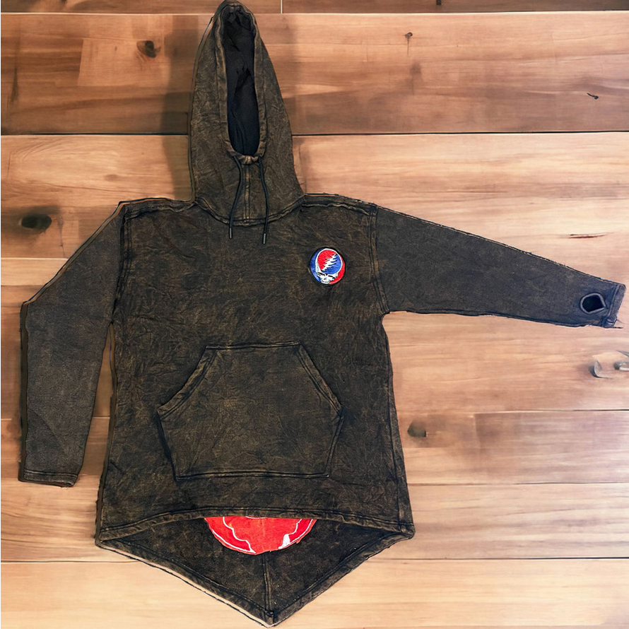 Women's Livin A Good Life Embroidered Point Hoodie