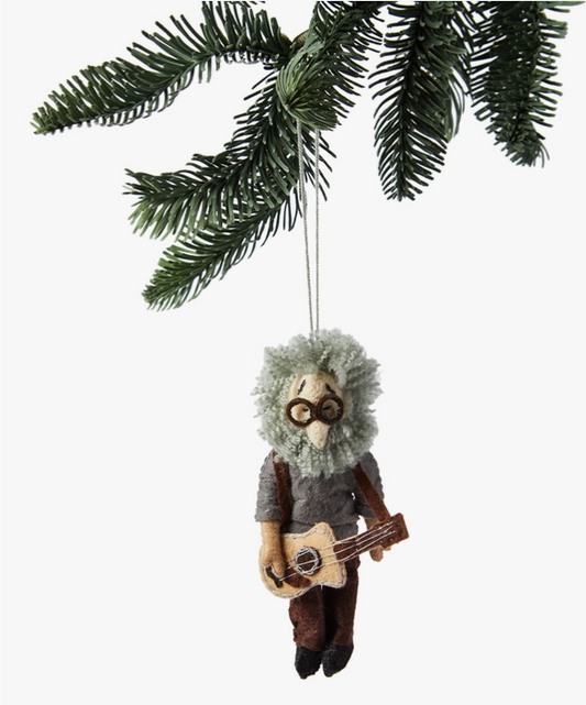Felt Jerry Garcia Tree Ornament