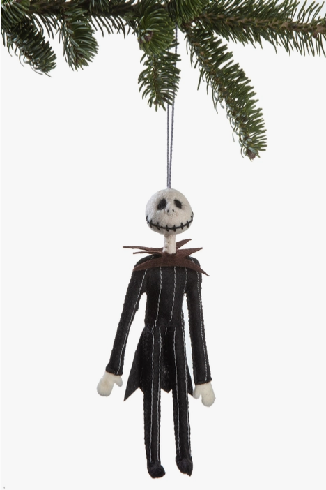 Felt Jack Skellington Tree Ornament