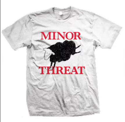 Men's Minor Threat Black Sheep T-Shirt