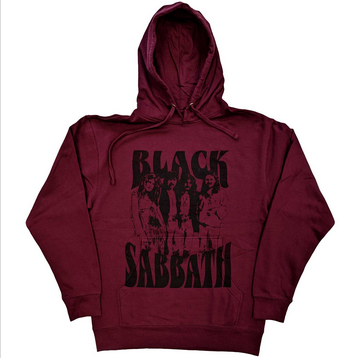 Unisex Black Sabbath Band & Logo Pullover Hoodie