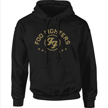 Unisex Foo Fighters Arched Star Pullover Hoodie