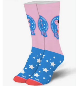 Women's Peppa Pig Attitude Crew Socks