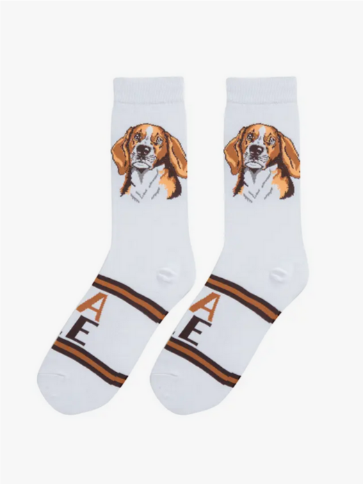 Women's Beagle Crew Socks