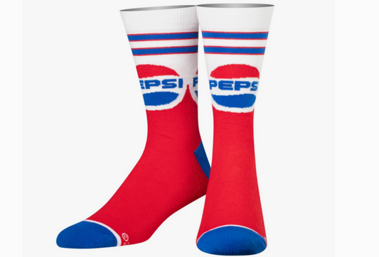 Men's Retro Pepsi Crew Socks