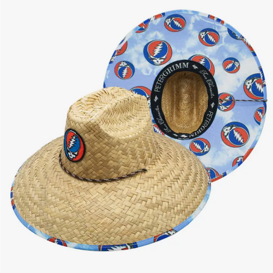 SYF Hasselhoff Underbrim Straw Lifeguard Hat