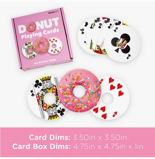 Donut Shaped Playing Cards