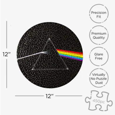 Pink Floyd Dark Side Picture Disc Jigsaw Puzzle