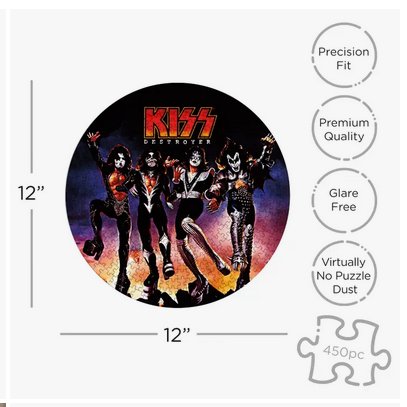 Kiss Destroyer Picture Disc Jigsaw Puzzle