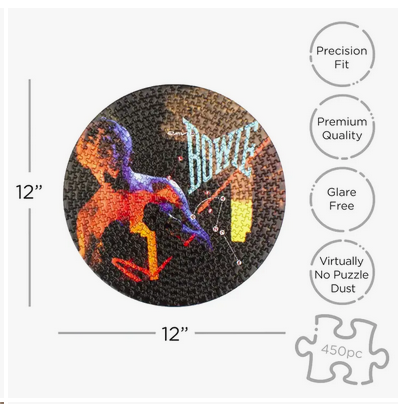 David Bowie Let's Dance Picture Disc Jigsaw Puzzle