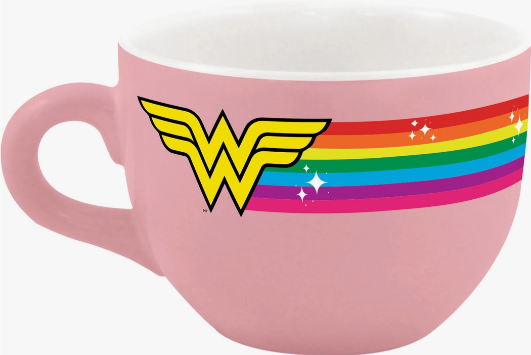 DC Comics Wonder Woman Pride Soup Mug