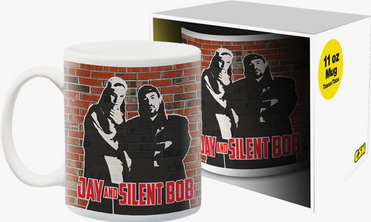 Jay & Silent Bob Graffiti Ceramic Mug