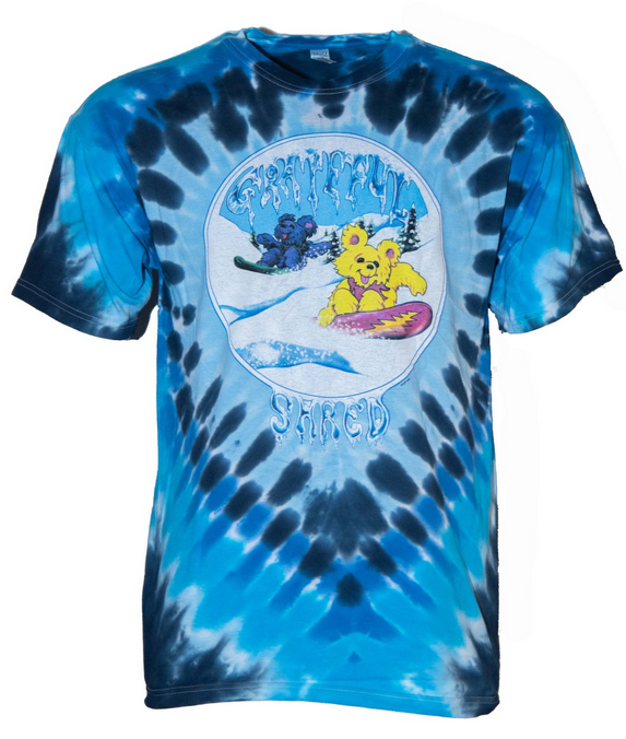 Men's Grateful Dead Tie-Dye Shred Bears T-Shirt