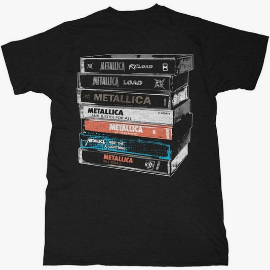 Men's Metallica Cassette Tape T-Shirt