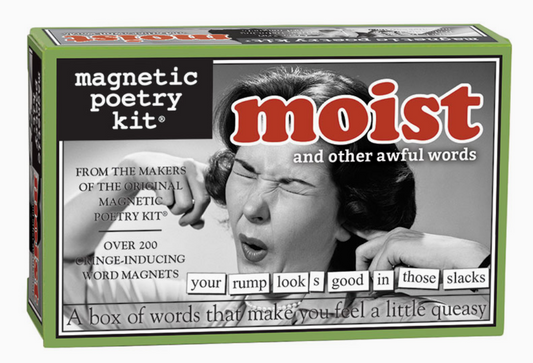 Magnetic Poetry Kit: Moist Edition