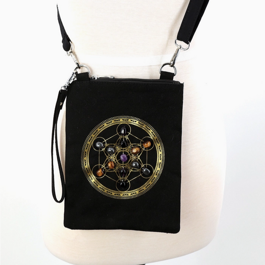 Negative Energy Shield Cotton Canvas Bag