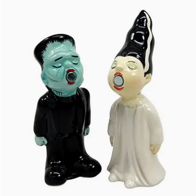 Frankenstein & Bride Salt & Peper Shaker Set