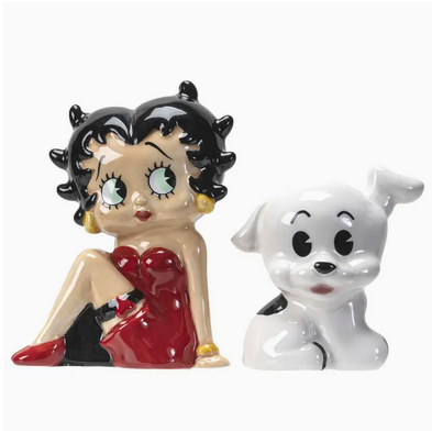 Betty Boop & Pudgy Salt and Pepper Shakers