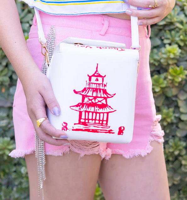 Chinese Takeout Crossbody Purse