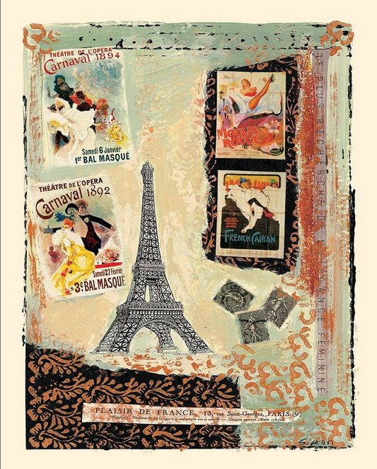 Paris Festif Art Print