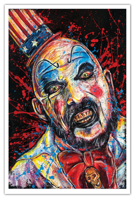 Captain Spaulding Sara Bowersock Signed Art Print