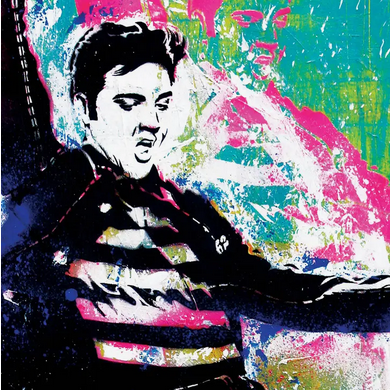 Elvis Presley Sara Bowersock Signed Art Print