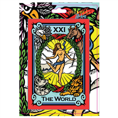 Tarot Card Sticker